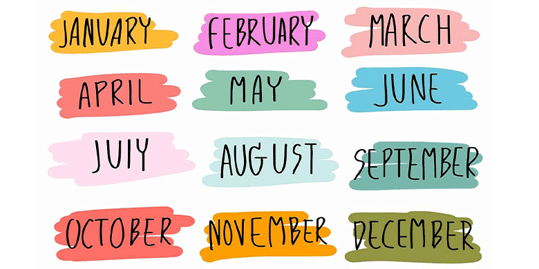 calendar months