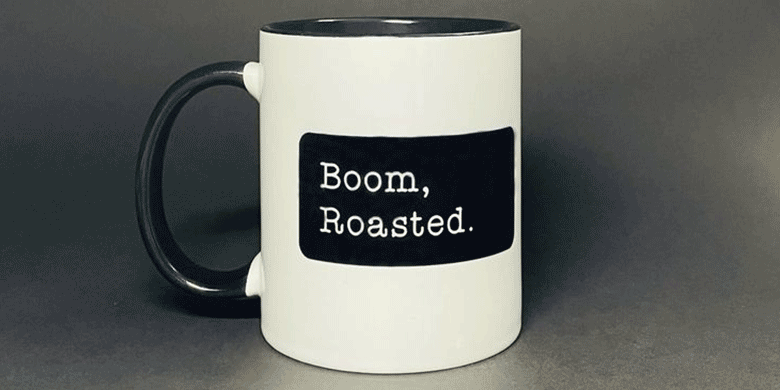boom roasted mug