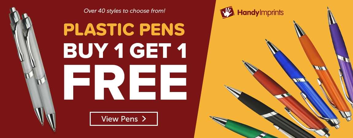 Two for One Plastic Pens